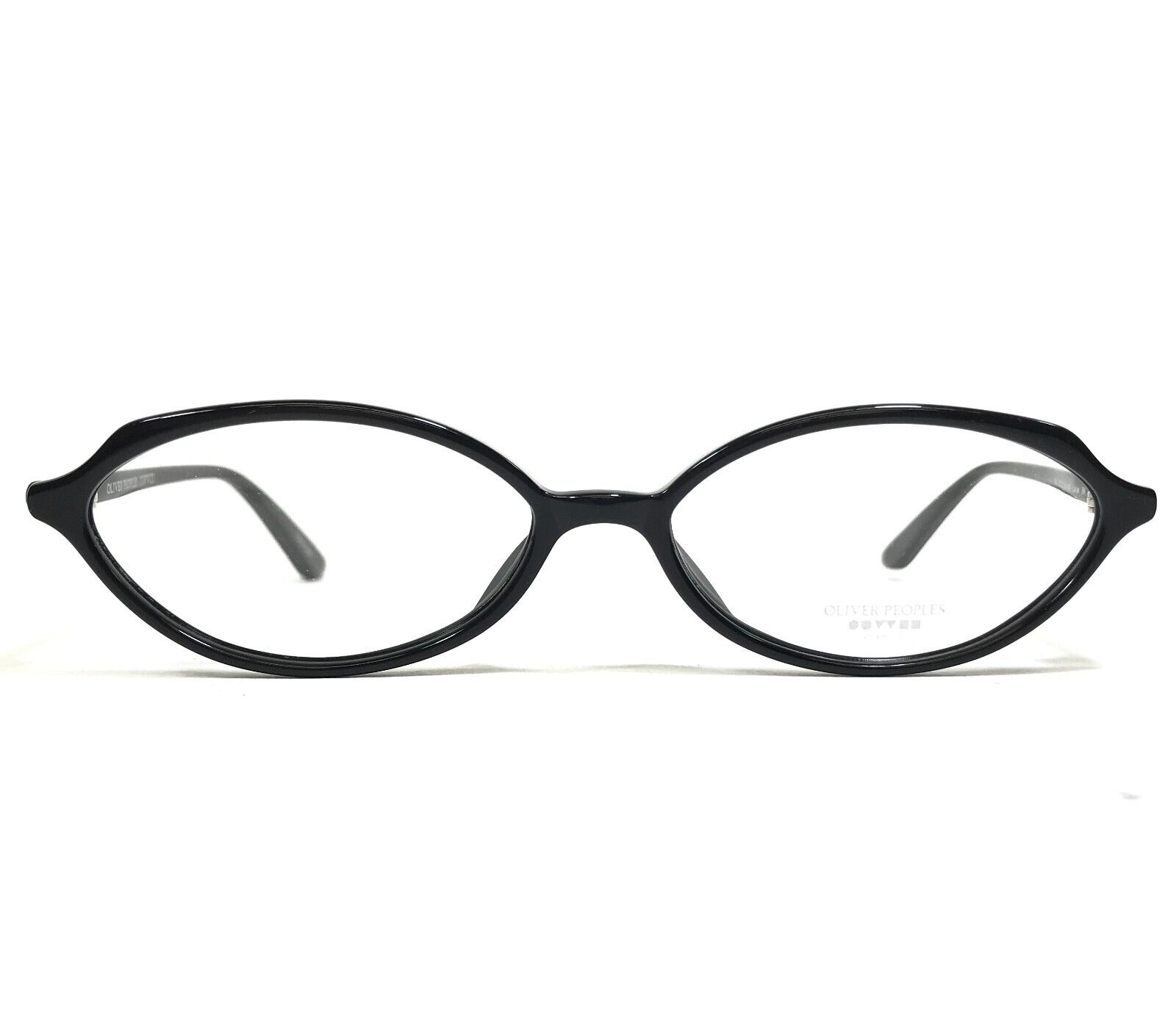 Primary image for Oliver Peoples Eyeglasses Frames Larue BK Polished Black Thin Rim 52-16-140