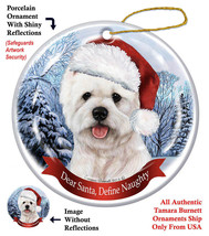 Assorted West Highland Terrier Westie Howliday Dog Christmas Ornament Decoration - £12.26 GBP