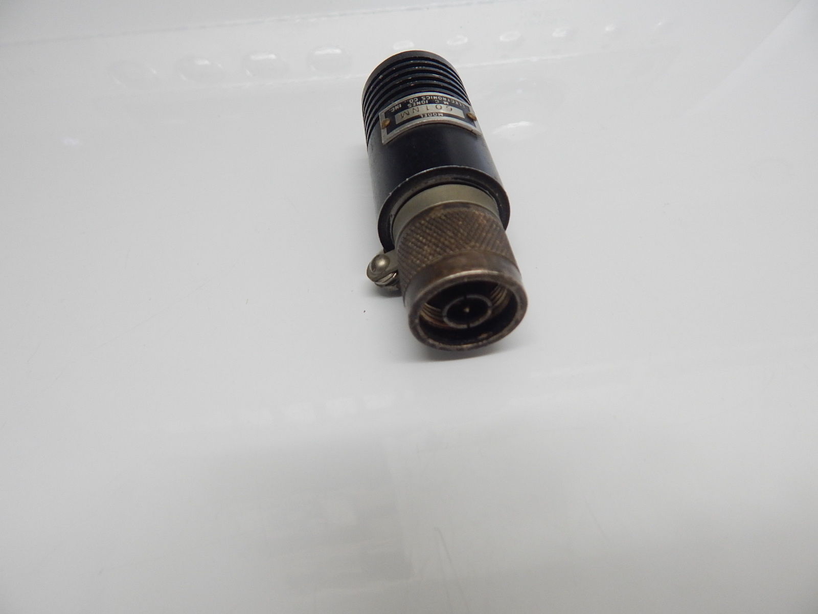 MC JONES 601NM RF COAXIAL TERMINATION - $29.95