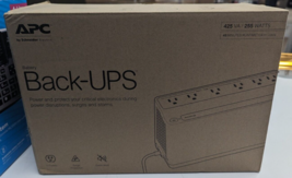 Be425m-lm Apc Back-UPS Es 6 Outlet 425VA 120V Lam - £51.28 GBP
