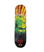 SUPERIOR ZION SKATEBOARD DECK -8.0 RASTA - $1,884.91 MXN