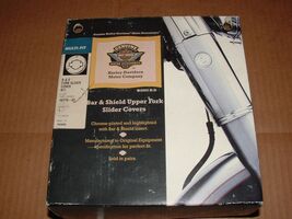 Harley Bar &amp; Shield CHROME Slider Covers NEW 46116-03 - $49.00