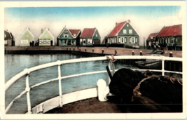 Small Town On The Water Marken Holland Postcard - £7.08 GBP