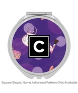 Make Up Objects : Gift Compact Mirror Seamless Pattern Perfume Blush Lip... - $18.23 CAD+