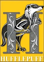 Harry Potter Hufflepuff Creature Crest Logo Image Refrigerator Magnet NEW UNUSED - $3.99