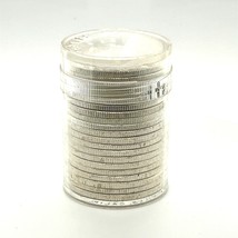 1963-D 50C Franklin Half Dollar Original Roll, Choice to Gem BU, Terrifi... - $405.90