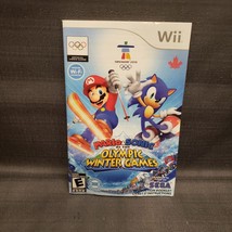 Instruction Manuals ONLY!!!  Nintendo Wii Mario &amp; Sonic Olympic Winter Games - £5.42 GBP