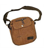Mens Canvas Messenger Bag Durable Shoulder Crossbody School Bag for Teen... - $18.99