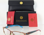 Brand New Authentic COCO SONG Eyeglasses Right Glory Col 4 54mm CV115 - £100.98 GBP