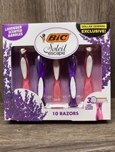 Bic Soleil Escape Disposable Razors Gift Set -3 Blades - 10 ct - New/Sealed - £13.12 GBP