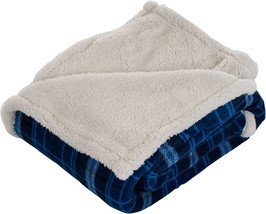 Cozy Blanket For Couch, Chair, Or Bed, 50&quot; X 60&quot;, Lavish Home (Blue Reve... - £27.05 GBP