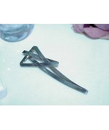 Vintage Brutalist Mexico Sterling Silver Modernist Modernism Pin Brooch ... - $79.19