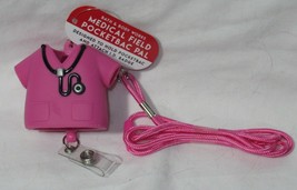 Bath & Body Works Medical Field Scrub PocketBac Pal Holder Pink strap ID Badge - $23.95