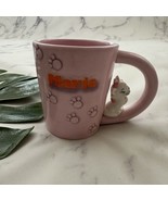 Disney Parks Disneyland Marie Cat Coffee Mug Pink White Aristocats Cup K... - $19.79