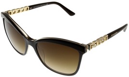 Bvlgari Sunglasses Women Brown Grey Crystal Cat Eye BV8163B 538413 - £149.19 GBP