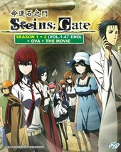 Steins;Gate Season 1+2 +OVA +Movie (Ep 1-47 end)  (English Dubbed) Ship From USA - £36.78 GBP
