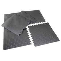 Barbell High Density Interlocking Puzzle Mat, .50-In Thick EVA Foam Exercise Gym - £28.65 GBP