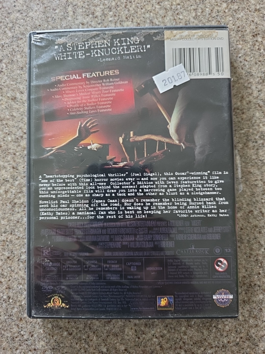Misery (Collector's Edition) DVDs Item image 2