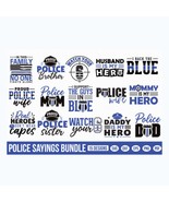 Police Svg Bundle, Back The blue Svg - $2.50