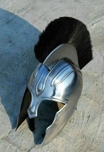 Medieval Knight Crusader helmet Greek Spartan Helmet Troy Armor Helmet on sale - £116.90 GBP