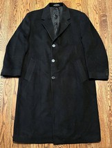 Loro Piana Overcoat Wool Cashmere Trench Made In Italy Size 40 Mens Lrg - $111.25