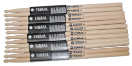 Lot of 6 pairs of Yamaha 5A Maple Drumsticks - £59.22 GBP