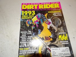 DIRT RIDER Magazine November 1992 - $12.87