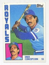 Onix Concepcion 1984 Topps #247 Kansas City Royals MLB Baseball Card - £0.78 GBP