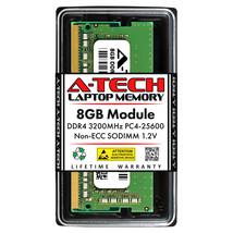 8Gb Pc4-25600 Laptop Sodimm Ddr4 3200 Mhz Non-Ecc 260-Pin Memory Ram 8G - £29.89 GBP