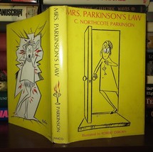 Parkinson, C. Northcote MRS. PARKINSON&#39;S LAW  1st Edition 4th Printing - £40.70 GBP