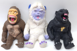 Vintage Stretch Monster Mold Monster Wolf Man King Kong Gorilla lot 3 - $11.65