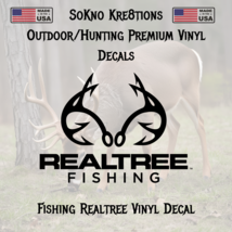 Hunting Fishing Premium Vinyl Decal | Buck Antlers | Fishing Hook | Outd... - $6.79 CAD+