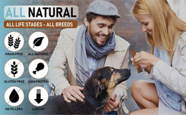 Professional title: &quot;High-Quality Dog Treats | Made with 100% Human Grad... - $10.74