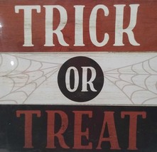 Way To Celebrate &#39;Trick Or Treat&#39; Halloween Tabletop Décor - £12.65 GBP