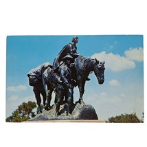 Postcard Pioneer Mother Statue Penn Valley Park Kansas City Missouri Chrome - £5.51 GBP