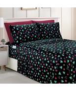 Elegant Comfort 6-Piece Christmas &amp; Holiday Sheet Set - Soft as a Hotel ... - £21.78 GBP+