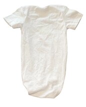 Newborn Baby One Piece 2 Pc Tennis Theme Daddy Doubles Partner Bodysuit image 3