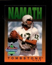 1995 Tombstone Pizza Classic Quarterback Series #7 Joe Namath Nmmt Ny Jets Hof - £8.10 GBP