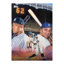 2022 Topps Game Within The Game Aaron Judge Roger Maris #62 Hr New York Yankees! - £7.89 GBP