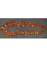 Vintage Natural Baltic Amber Nugget Bead Necklace 114.7 grams - $6,455.13 MXN