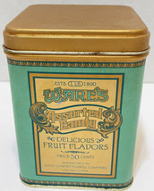 Vintage Look Wares Assorted Candy Tin Canister J L Clark Mfg. Co  Empty - £9.25 GBP