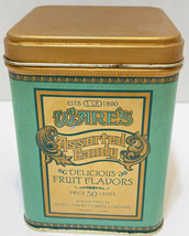 Vintage Look Wares Assorted Candy Tin Canister J L Clark Mfg. Co  Empty - £9.12 GBP