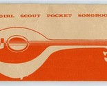 Girl Scout Pocket Songbook 1956 Girl Scouts of America  - $11.88