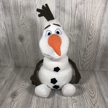 Disney Frozen Olaf 16&quot; Stuffed Plush Doll Big Large Toy Clean Cute - £14.22 GBP