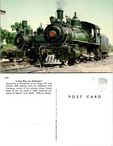 Train Railroad Dardanelle &amp; Russellville 2-6-0 Mogul #9 D &amp; R Steamer Postcard - £6.64 GBP