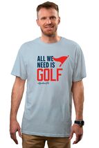 American Fit Basic T-Shirt for Men Legend Baby Blue Made in Peru (as1, A... - $24.25