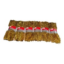 Vintage 1991 Young Craft 90 Feet Ft Christmas Gold Tinsel Garland *New - £19.49 GBP