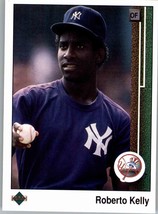 1989 Upper Deck 590 Roberto Kelly  New York Yankees - £0.77 GBP