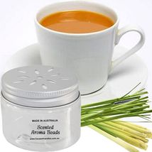 White Tea &amp; Lemongrass Scented Aroma Beads Room/Car Air Freshener - £22.57 GBP+