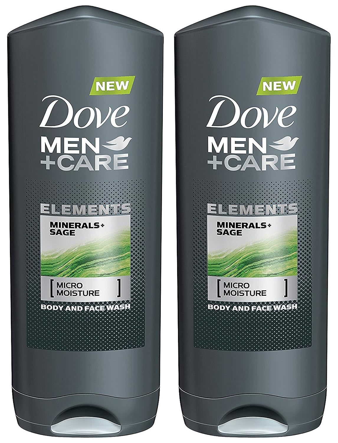 Dove Men+Care Elements Body Wash- Minerals and Sage- 13.5 Ounce (Pack of 2) - $28.99